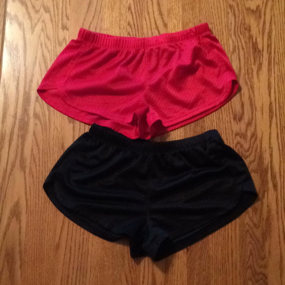 black and red mesh shorts 2 for 1 price